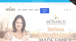 Desktop Screenshot of monarchmedical.net